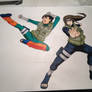 Rock Lee and Hyuga Neji