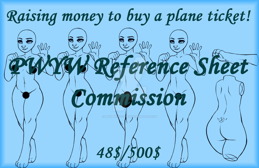 PWYW Reference Sheet Commissions