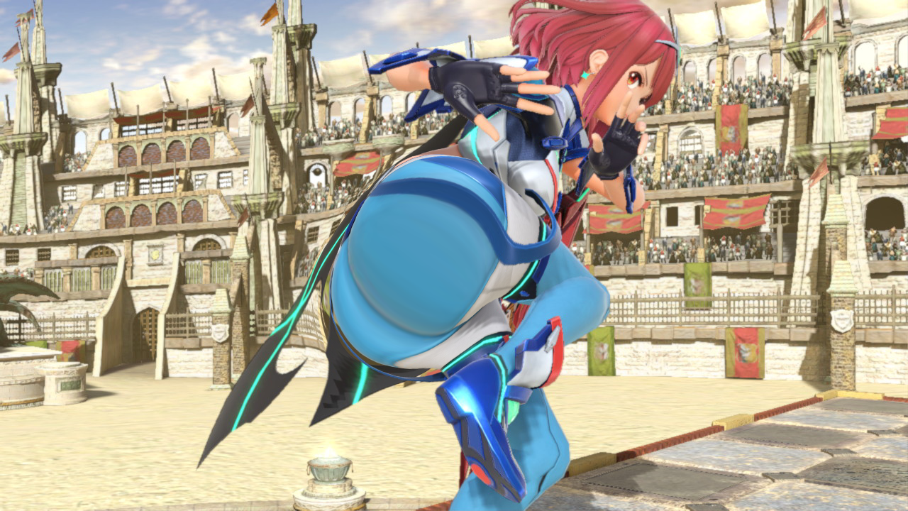 Pyra Front Pyra's Thicc Ass by Omgbruh420 on DeviantArt