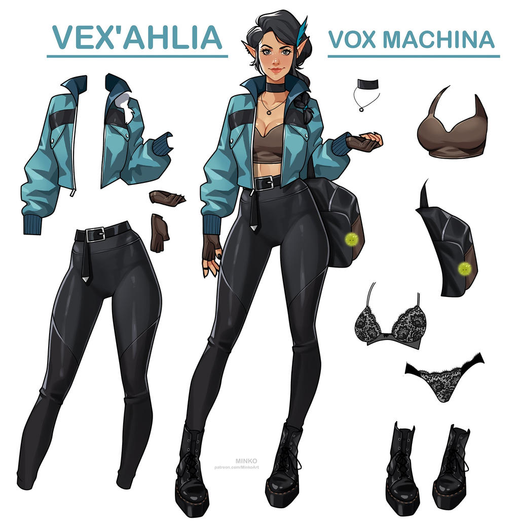 Vex in modern outfit by MinkoDraws on DeviantArt