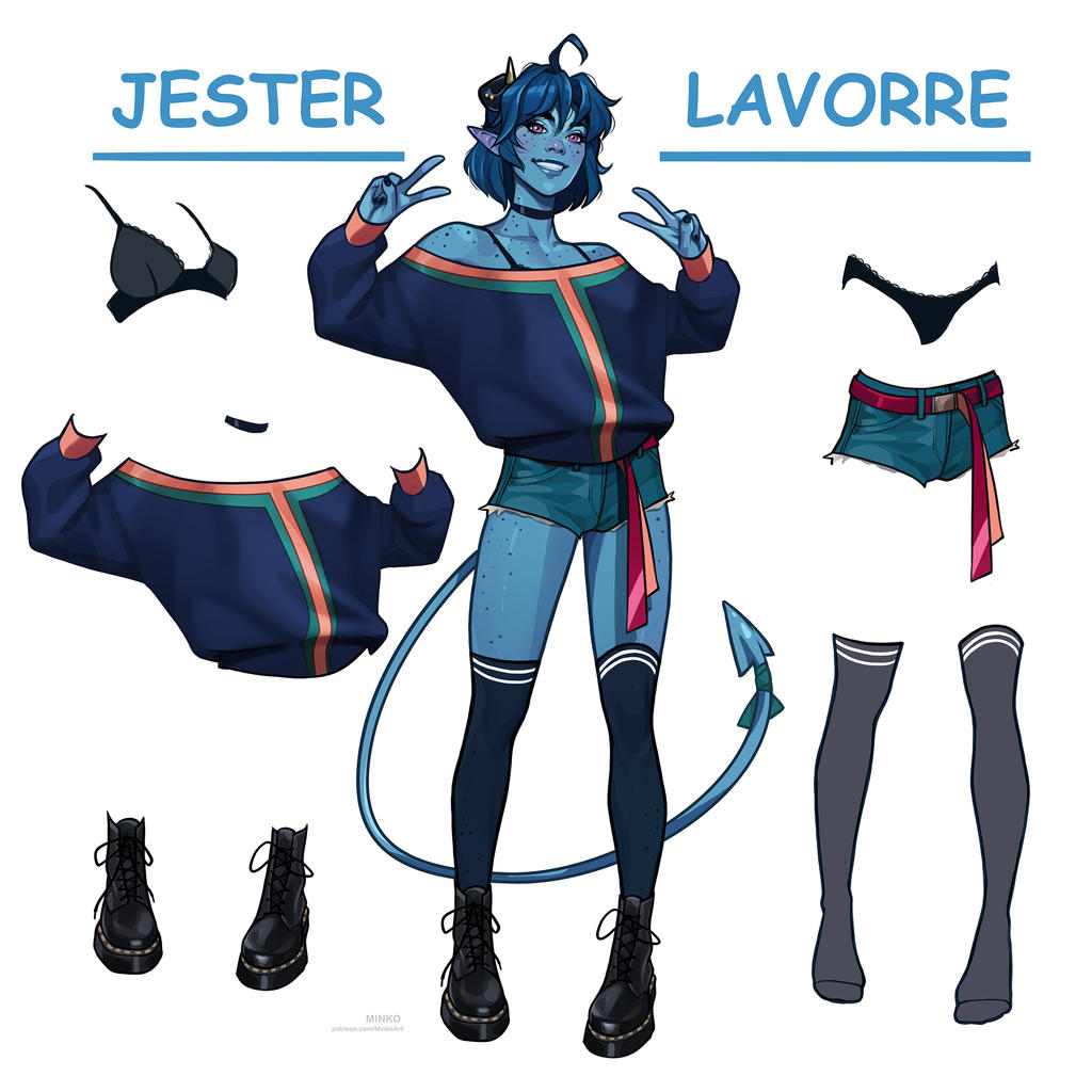 Jester Back Deviantart Jester by MinkoDraws on DeviantArt