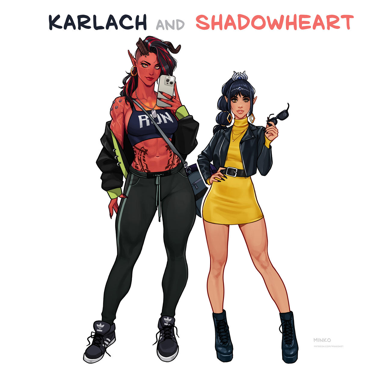 Deviantart Karlch Karlach and Shadowheart by MinkoDraws on DeviantArt