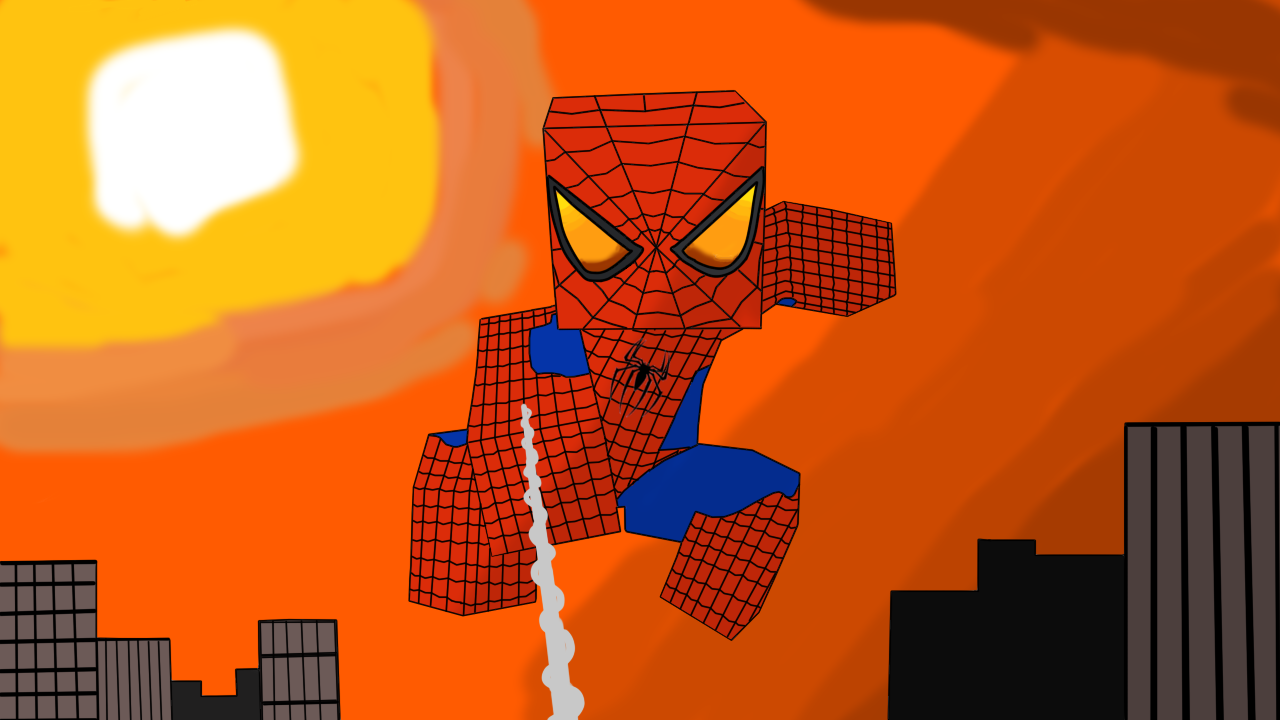 Homem-Aranha Minecraft (Spider-Man) by supergamer432 on DeviantArt