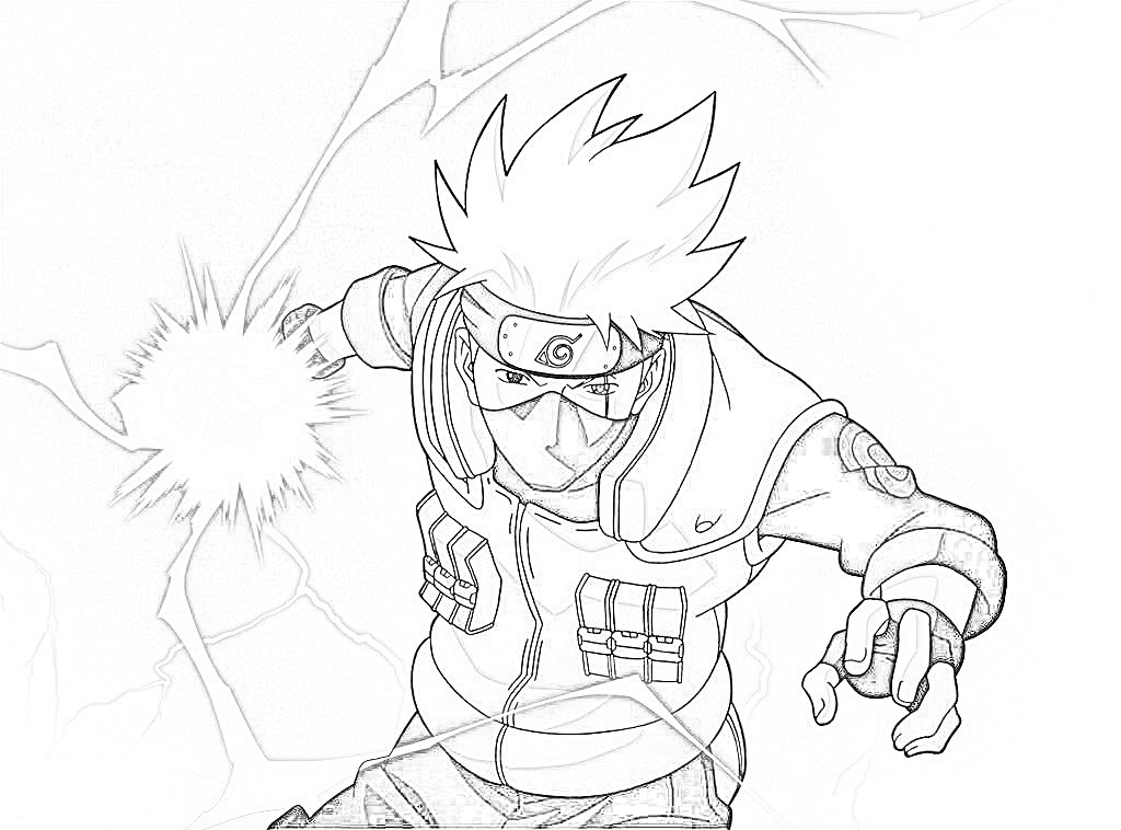 Kakashi Lineart by Bestrice on DeviantArt