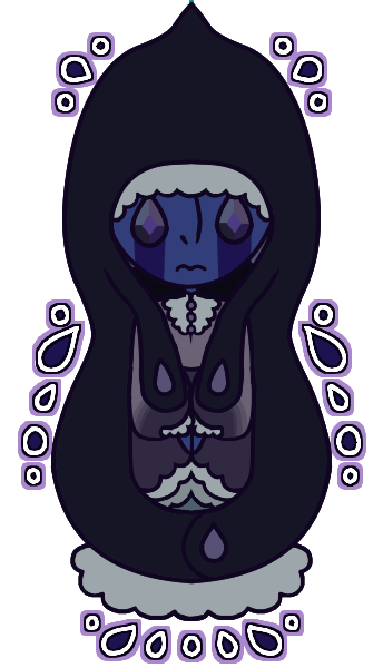 Mourning Diamond Chibi