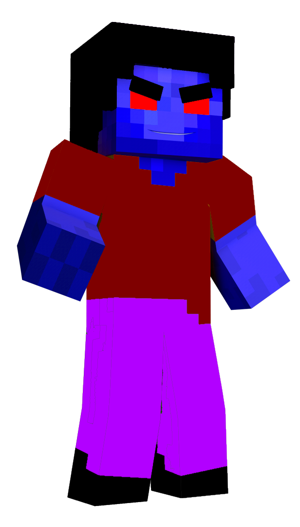 Dark Herobrine Minecraft Skin