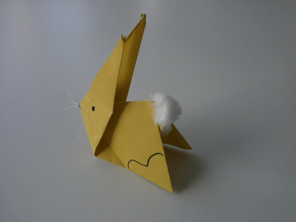 Puppet Rabbit Origami Origami Rabbit III by EkelAdolf on DeviantArt
