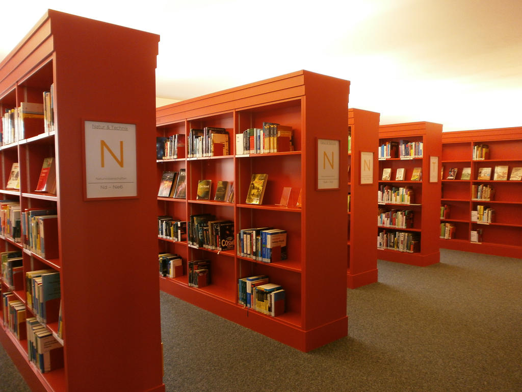 Library Interior by EkelAdolf on DeviantArt
