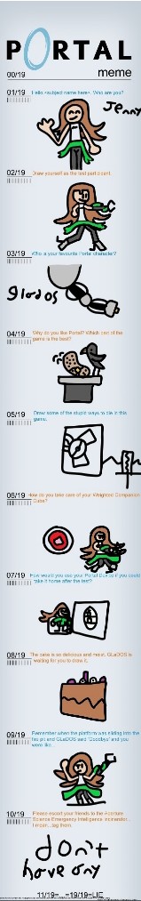 Portal meme by airyliniscool12 on DeviantArt