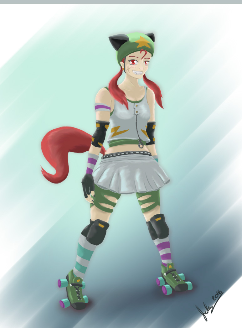 Roller Derby Girl