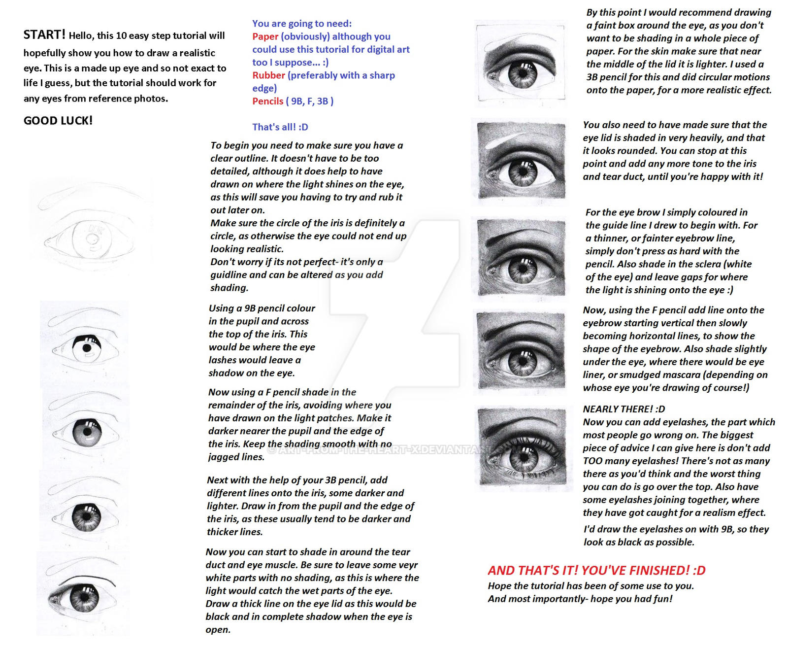 realistic pencil eye tutorial.