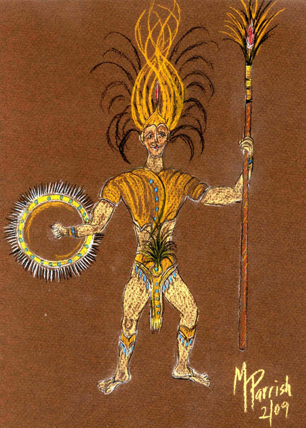 Male Aztec Fantasy Character by mertonparrish on DeviantArt