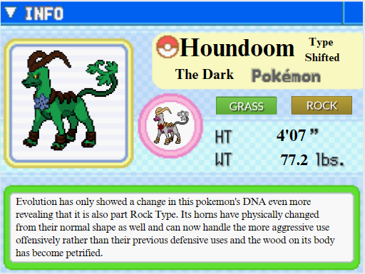 Houndoom  Pokédex