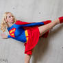 Supergirl kick