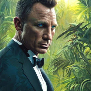 DeepAI - Portrait of James Bond