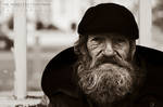 The Homeless Fisherman by diado