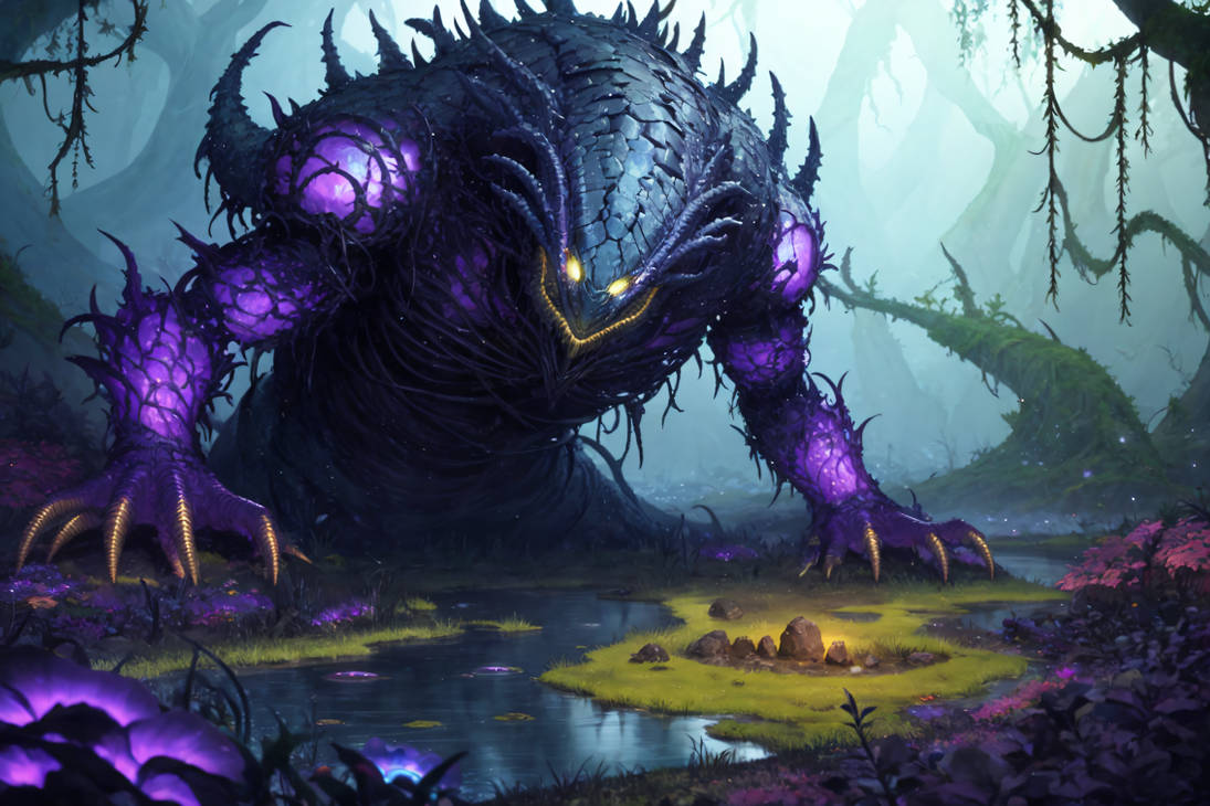 Corrupted Swamp Creature by CdRgirls on DeviantArt