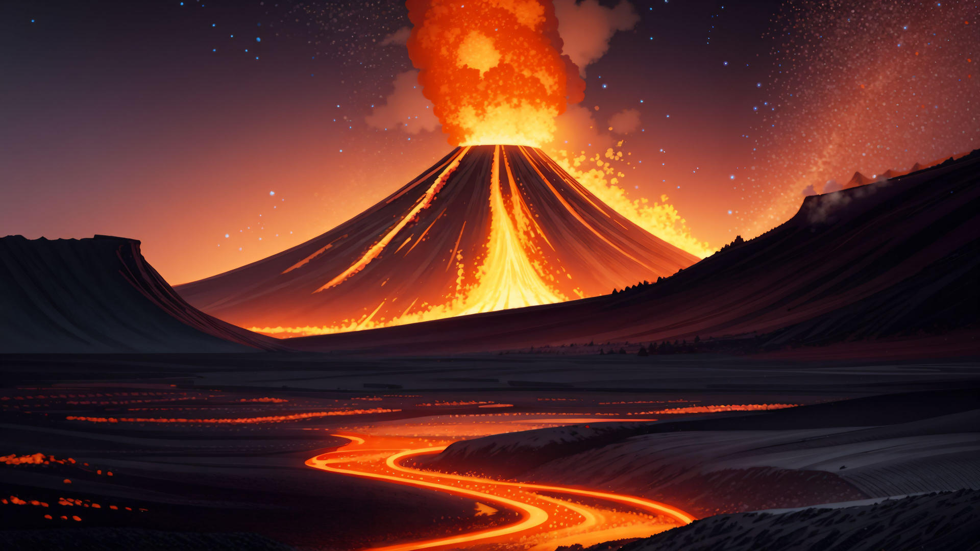 Volcano Deviantart Volcano 5 by CdRgirls on DeviantArt