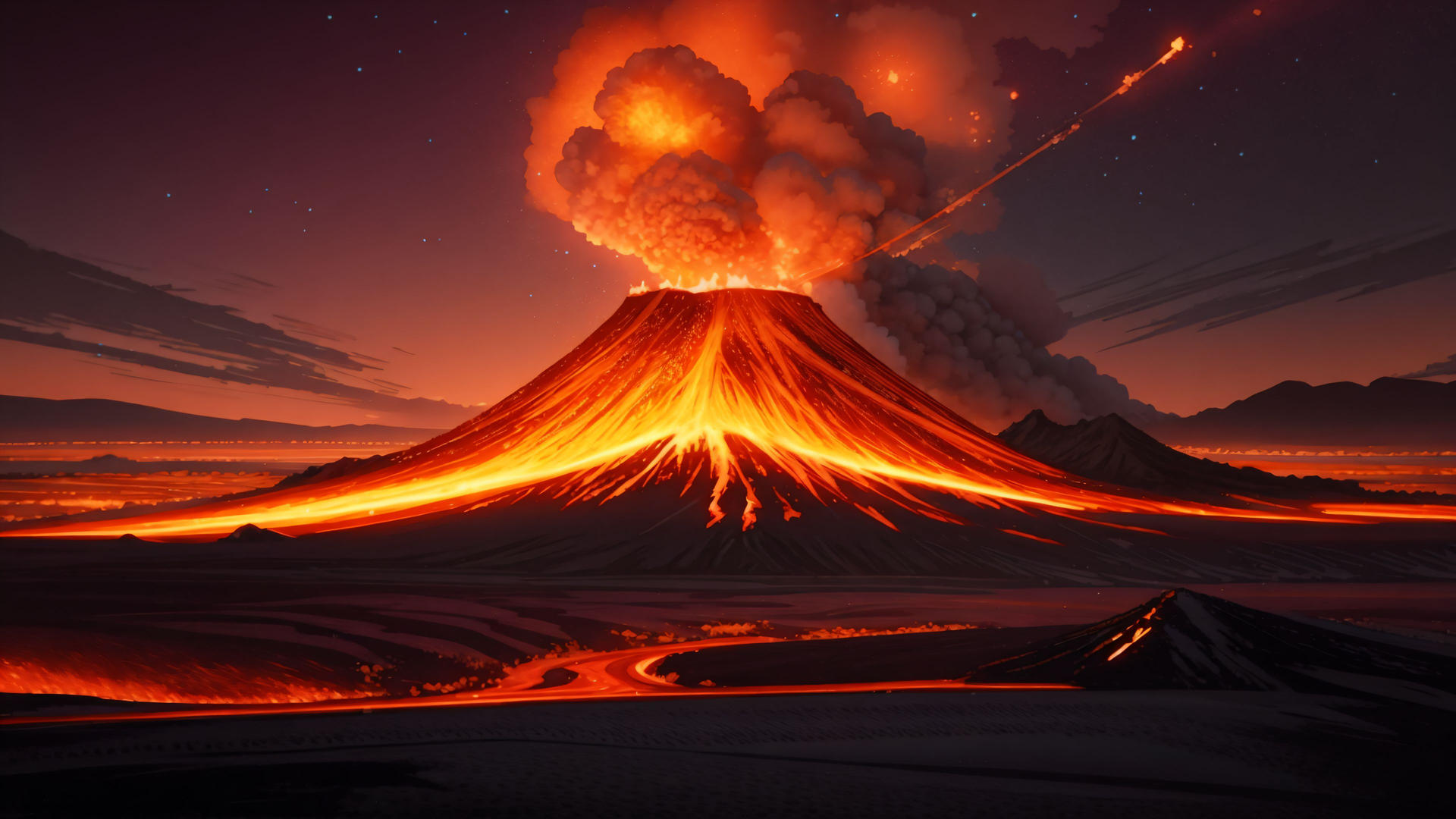 Volcano Deviantart Volcano 6 by CdRgirls on DeviantArt