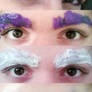 HOW TO COVER THICK EYEBROWS: Cosplay tutorial