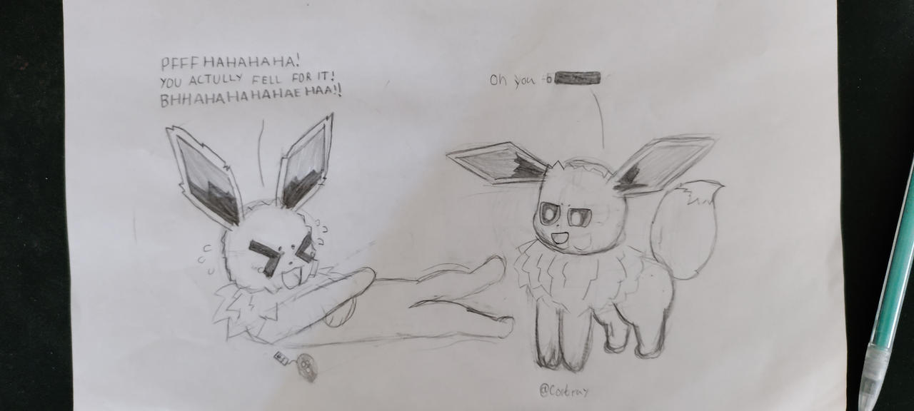 Now he's having a laugh by Costray on DeviantArt