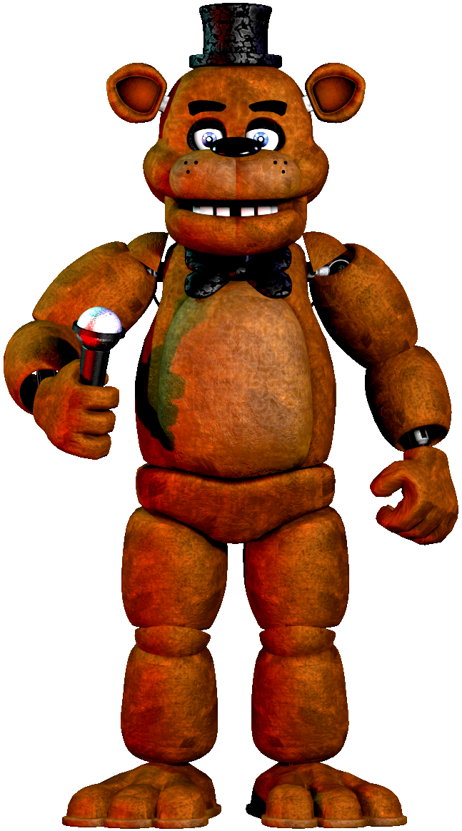 FNAF 1 Freddy Fazbear full body by Ultrabreached on DeviantArt