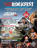 V103 Rockfest Flyer