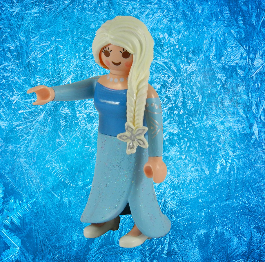 Playmobil Custom - inspired by Elsa from Frozen