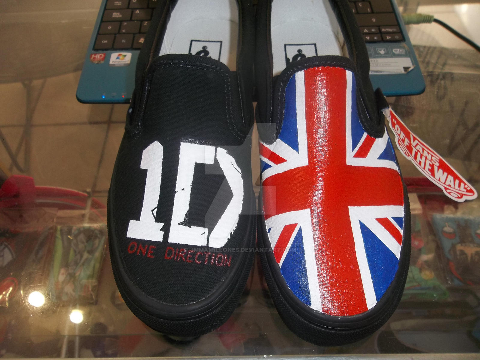 tenis one direction by JMMAMillones on DeviantArt