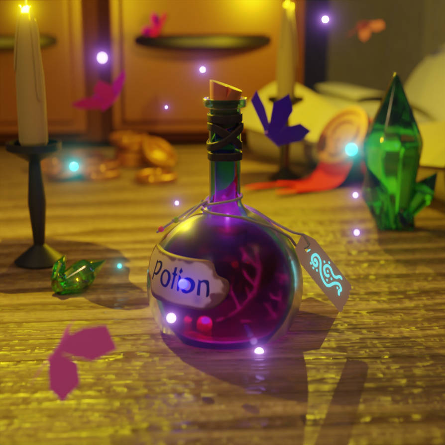 Vortex Potion potion by wolfram30022 on DeviantArt