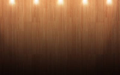 Wood with lights