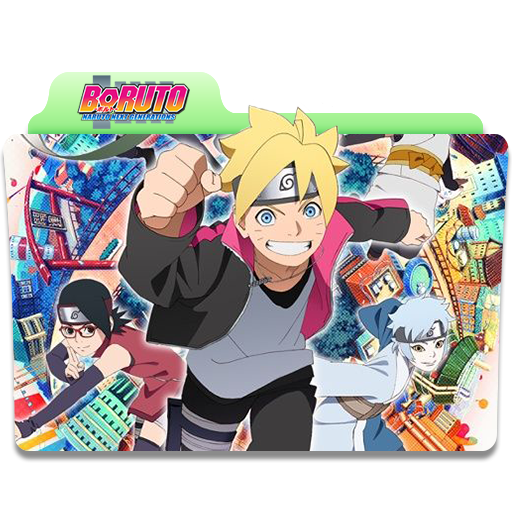 Boruto Naruto Next Generations Anime Folder Icon By Mohamed7799 On Deviantart