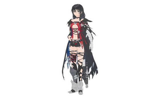 Velvet Crowe (MMD Model - Download!)