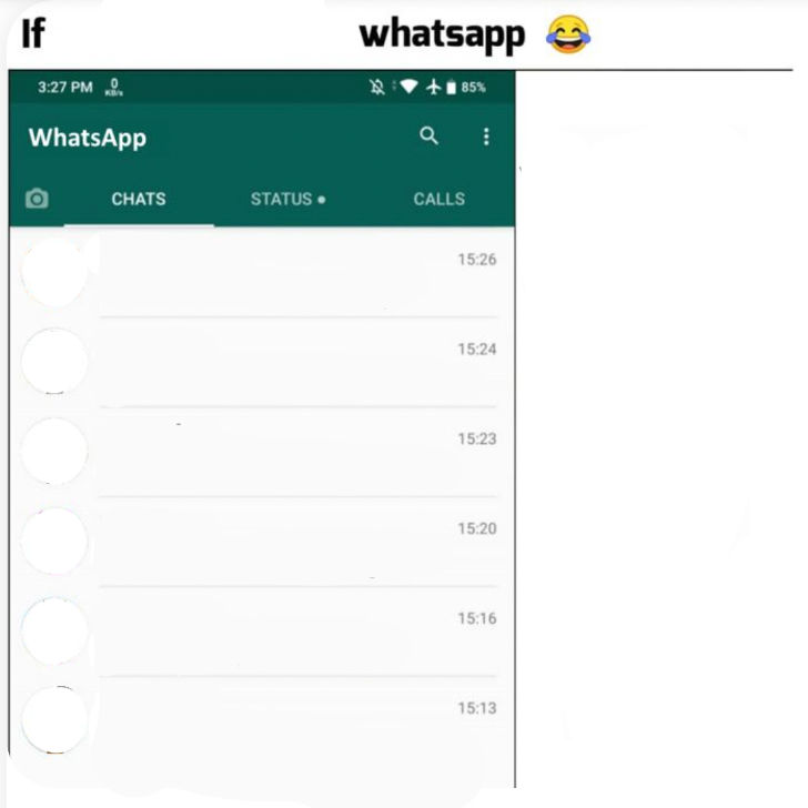 if ___ had a whatsapp template by RainbowPearls222 on DeviantArt