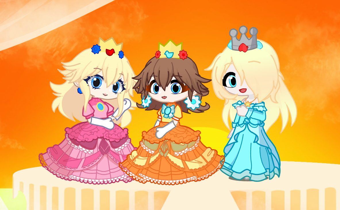 Nintendo Princesses by RainbowPearls222 on DeviantArt