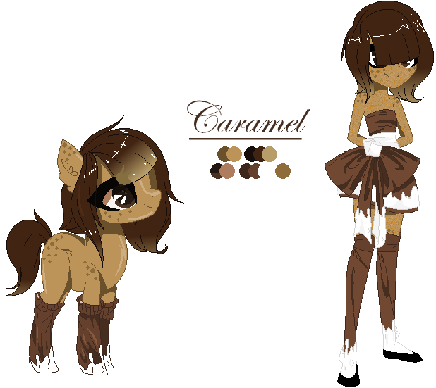 [Commission] Reference Sheet - Caramel