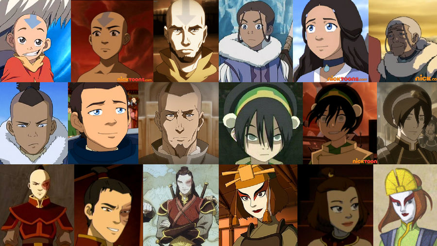 The Gaang through the Ages