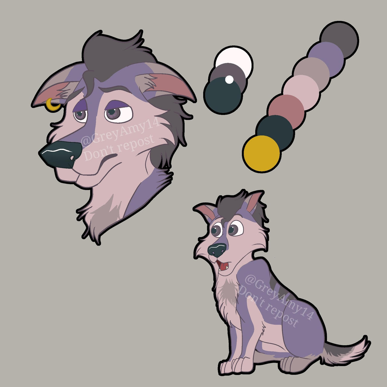 Deviantart Characters Dogs Dog Adoptable - #1 (Closed) by GreyAmy14 on DeviantArt