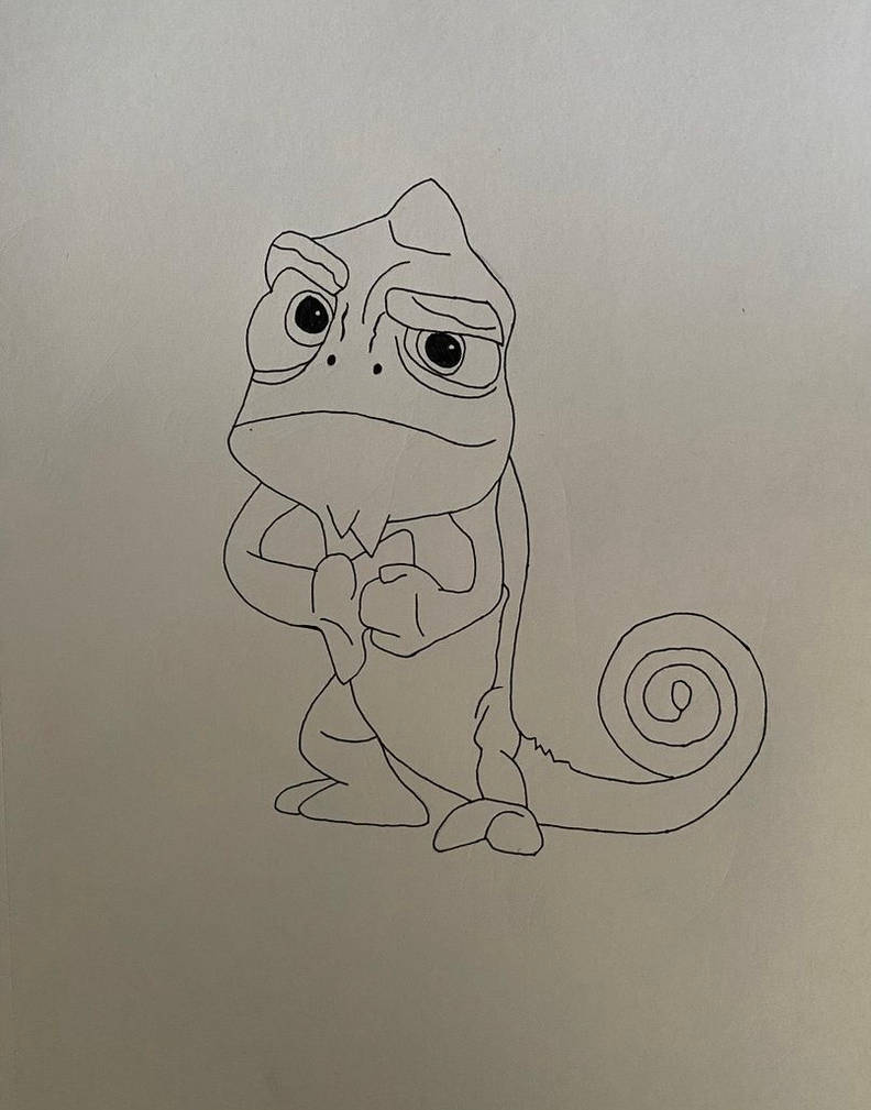 Pascal Drawing Tangle Pascal (Tangled) by RyItMor on DeviantArt