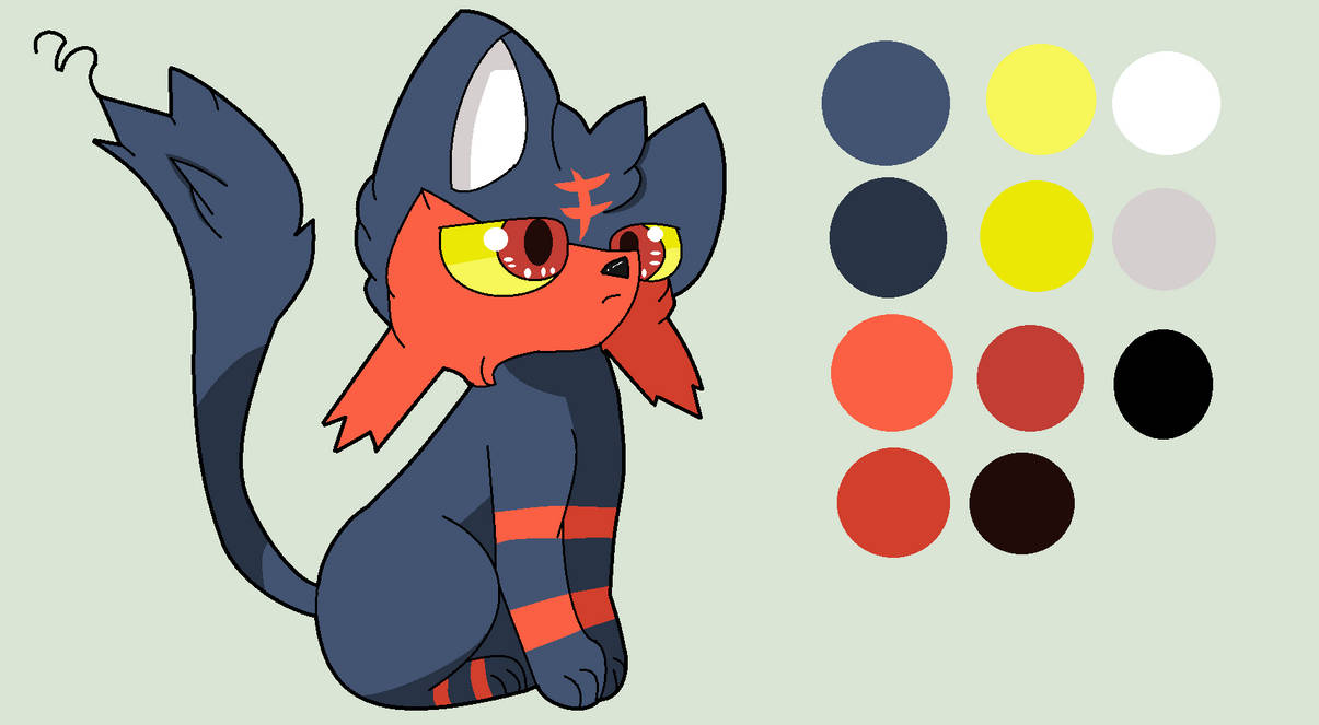 Litten Variations Litten by veemonx1tg on DeviantArt