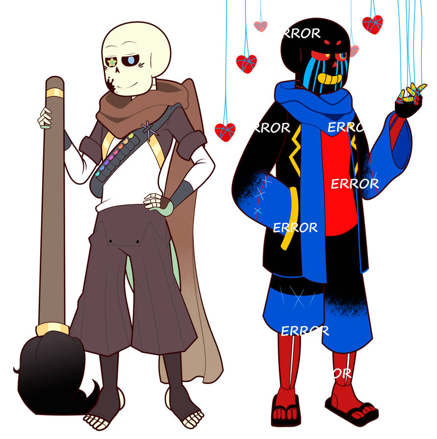 Error Ink Chara Ink and Error by Kris156 on DeviantArt