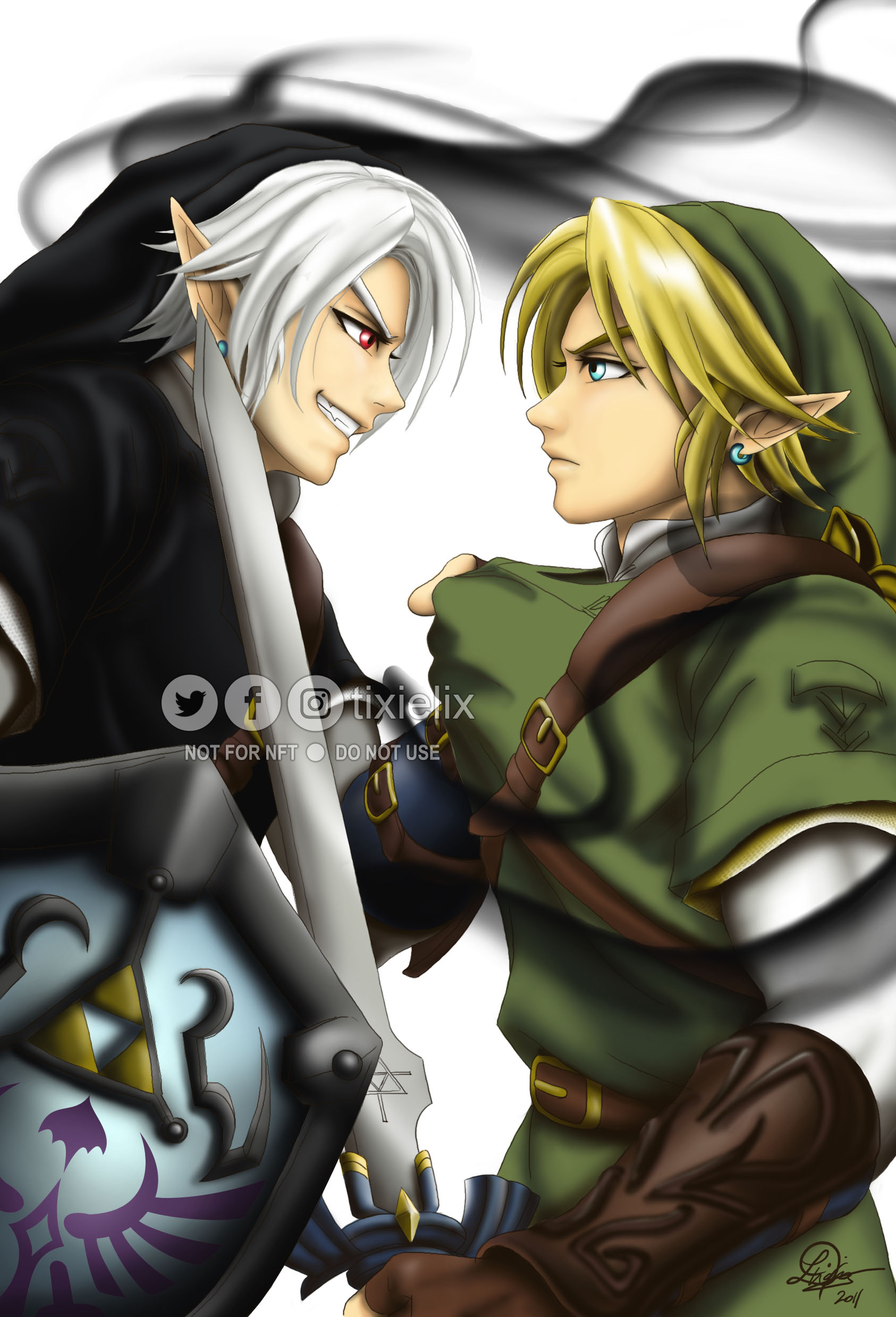 Dark Link vs Link