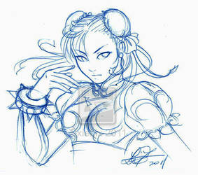 Chun Li - rough sketch