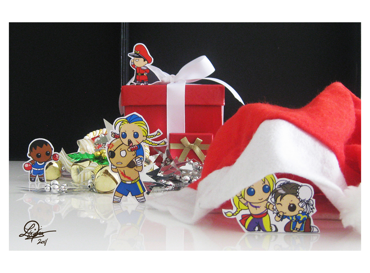 Christmas at Shadaloo HQ