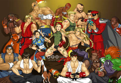 Street Fighters in your living room!