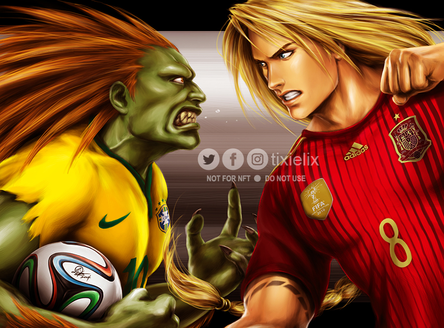 Ken vs Vega by TixieLix on DeviantArt