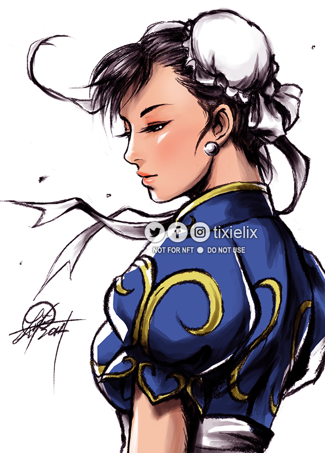 Chun Li sketch 20.06.14