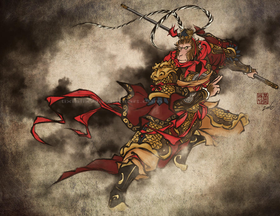 Monkey King By Tixielix On Deviantart