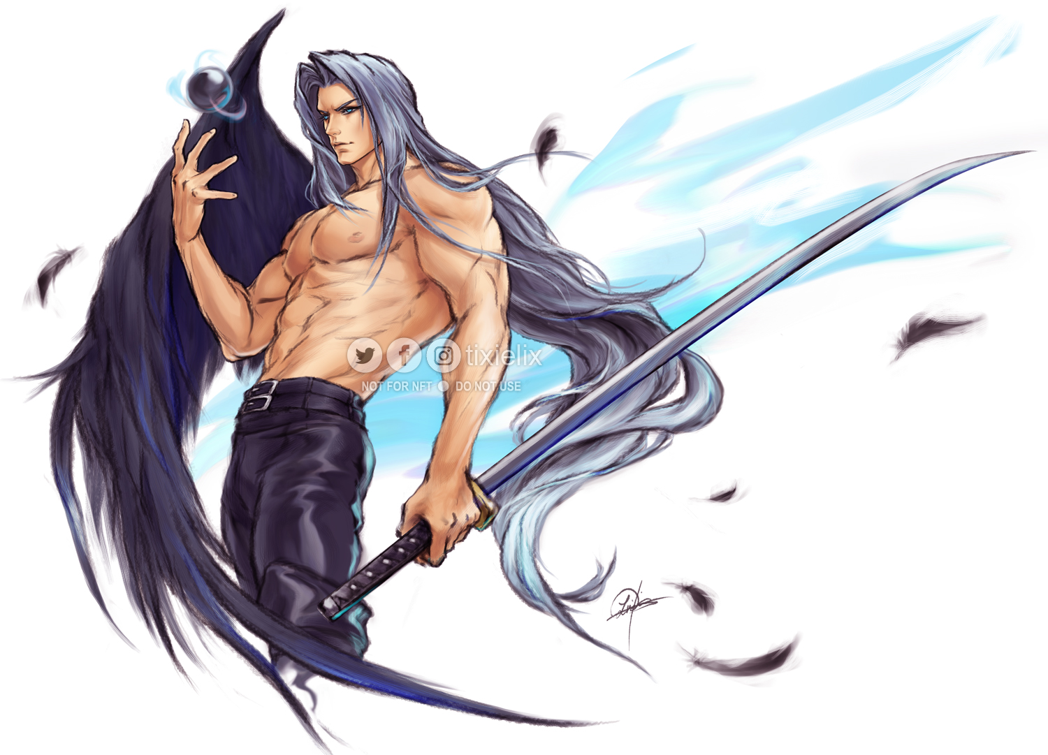 Sephi Shirtless Sephi by TixieLix on DeviantArt