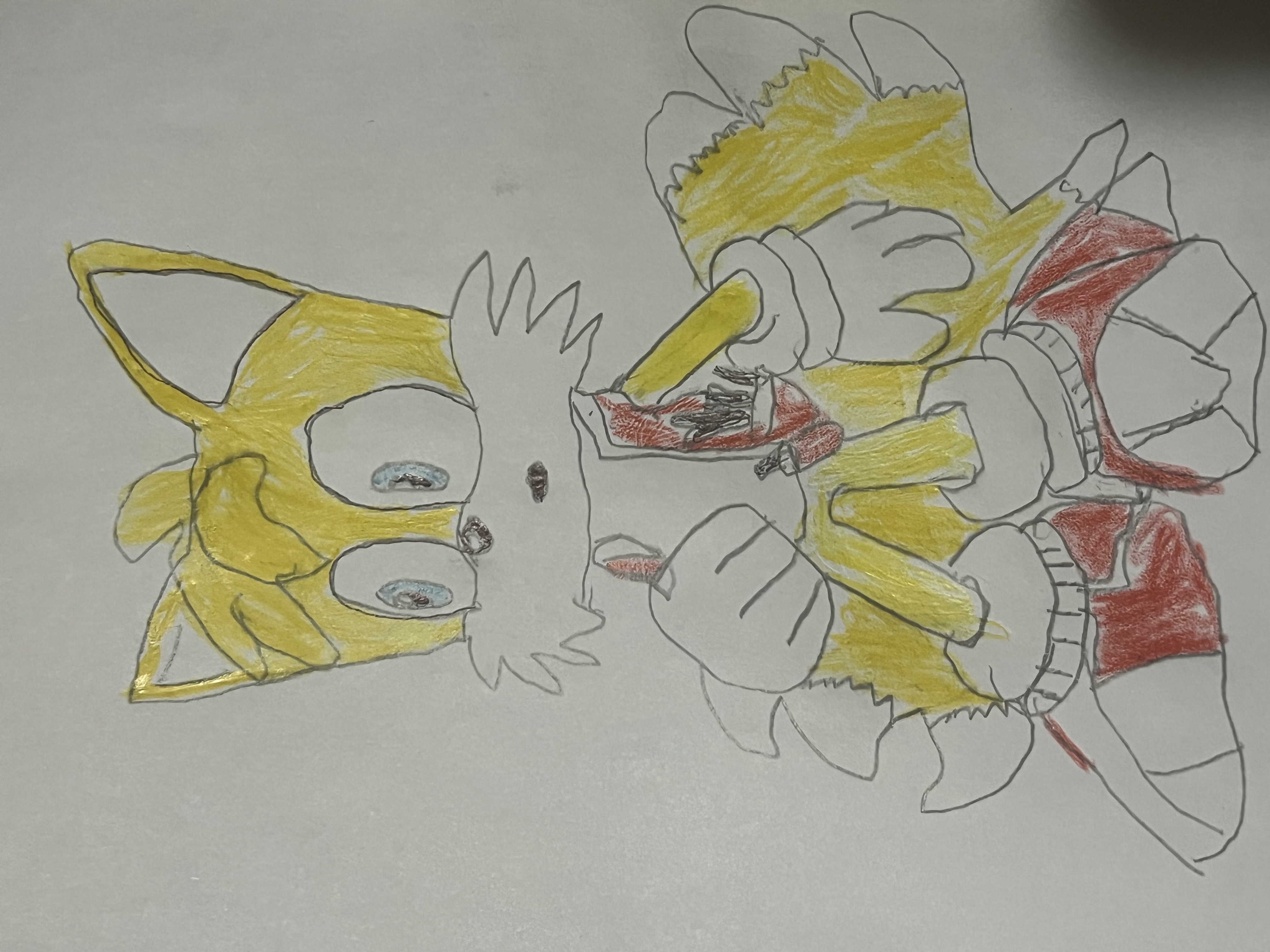 Sonic Drawing: Sonic (Lego Dimensions Pose 1) by AceTimeRad on DeviantArt